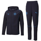 Manchester City navy Casual hooded presentation tracksuit 2024/25 - Puma